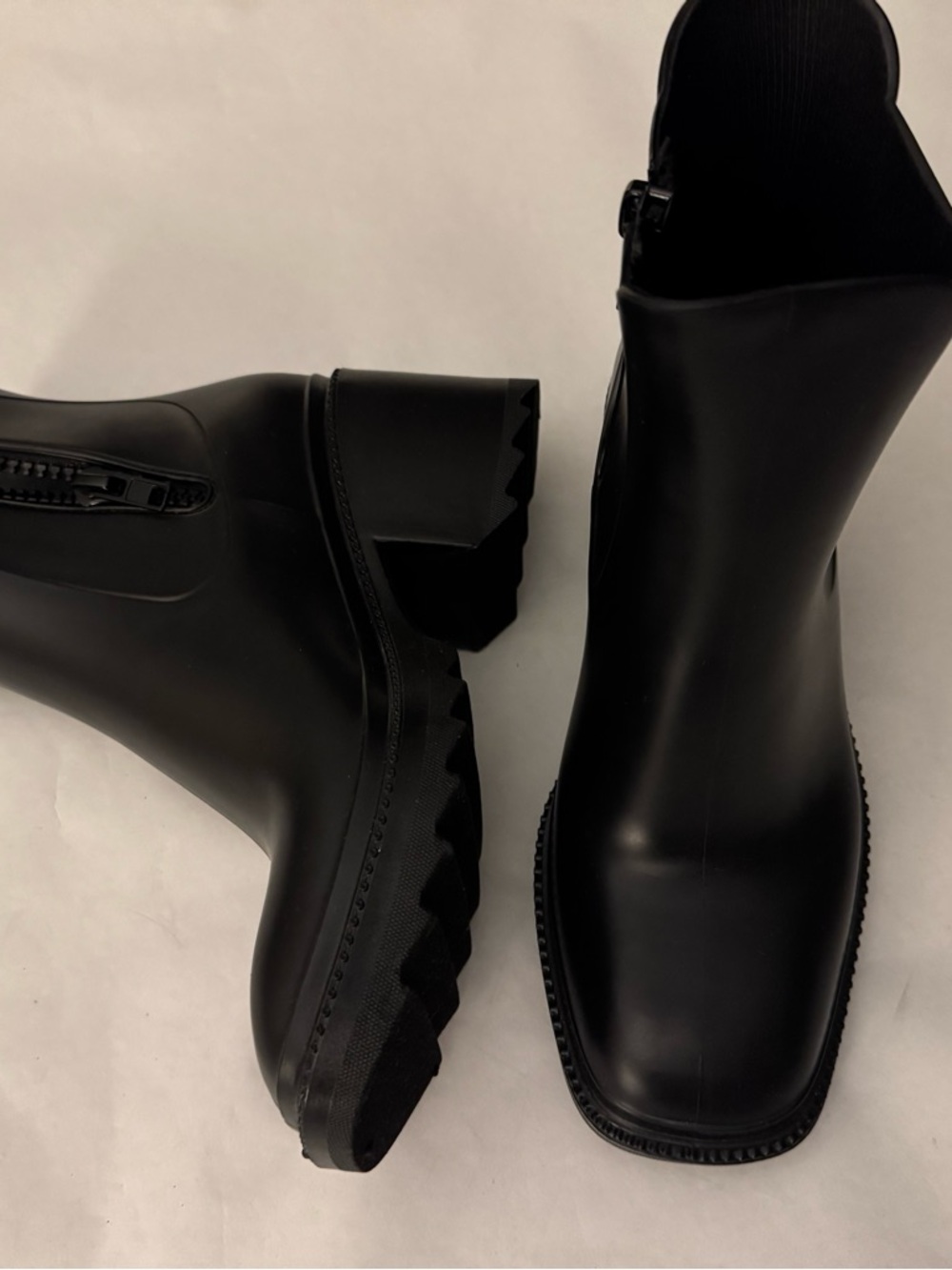 INC Womens Black Cushioned Eadin Round Toe Dress Boots Shoes 9M - Picture 4 of 9